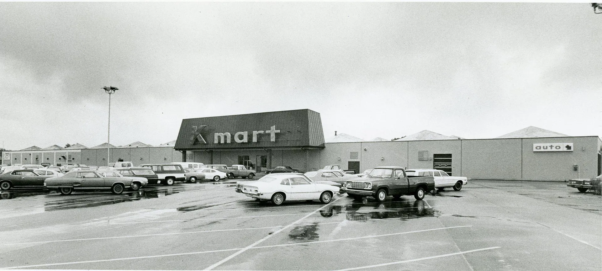 A newly opened Kmart store in the New Orleans area, 1978.